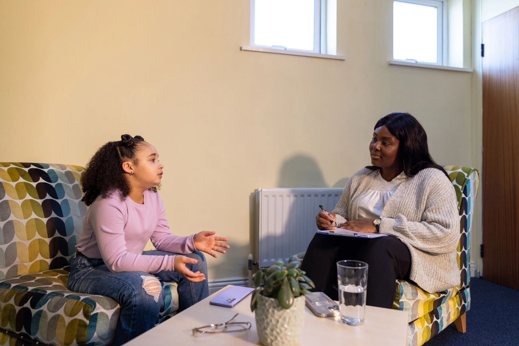 Supportive counselling session